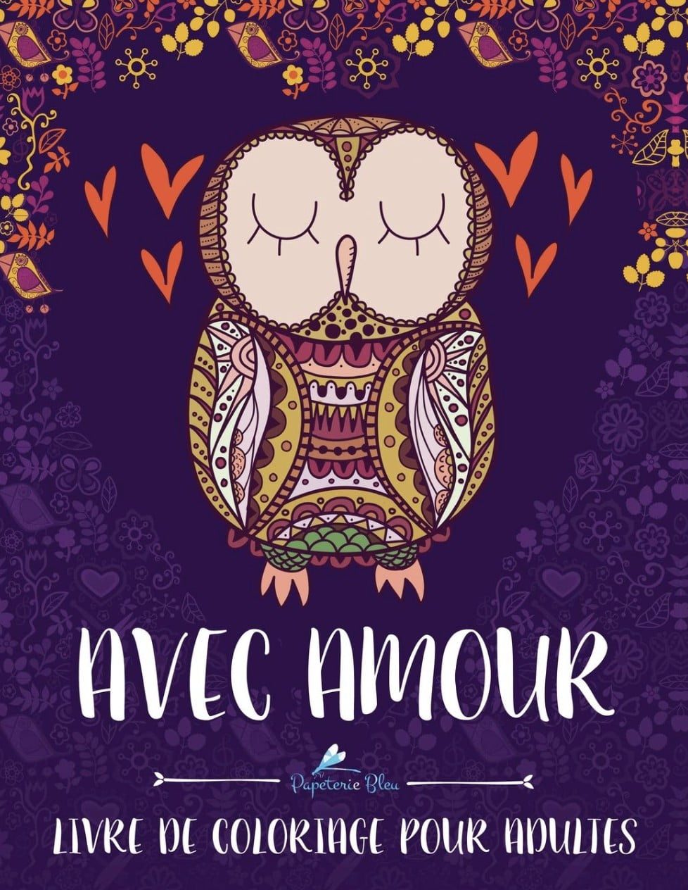 Avec Amour Livre De Coloriage Pour Adultes