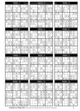 1 000+ Grilles de Sudoku pour Tous les Niveaux Plus Un millier de Sudoku - 5 Niveaux de Difficulté & Solutions Complètes
