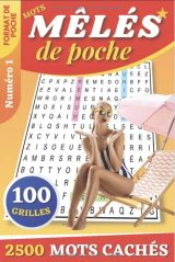 Mots mêlés de poche Pour adultes et seniors : Numéro 1