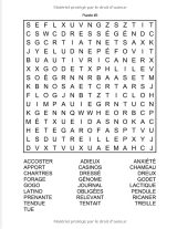 Mots Mêlés Seniors 2500 MOTS CACHÉS : GROS CARACTÈRES ET 100 GRANDES GRILLES XXL