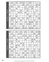 Puzzles Sudoku Adulte Binaire 14x14 FACILE à DIABOLIQUE Livre de Sudoku Binaire pour adultes