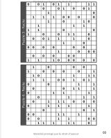 Puzzles Sudoku Adulte Binaire 14x14 FACILE - MOYEN