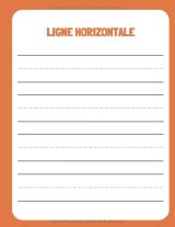 Cahier de Graphisme Maternelle Apprendre à tracer Lignes Formes Lettres PS MS