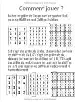 Sudoku Pour Enfants 6-8 Ans Livre de jeu éducatif Sudoku avec +200 Sudoku