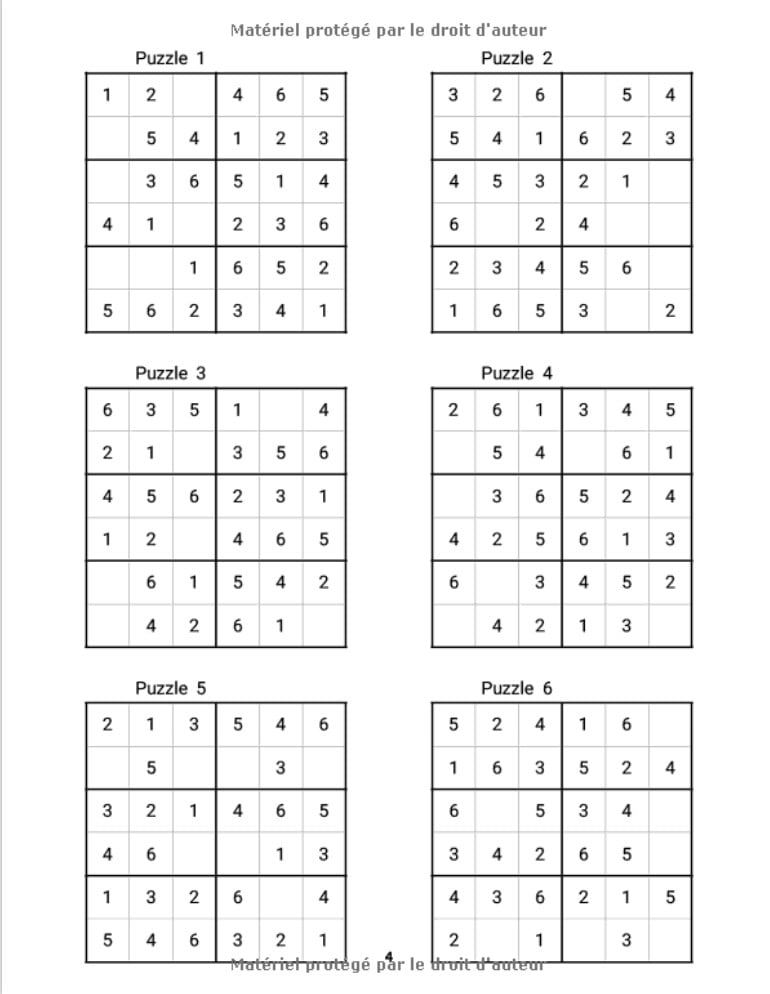 Sudoku pour enfant dès 8 ans 300 puzzles Sudoku faciles pour enfant