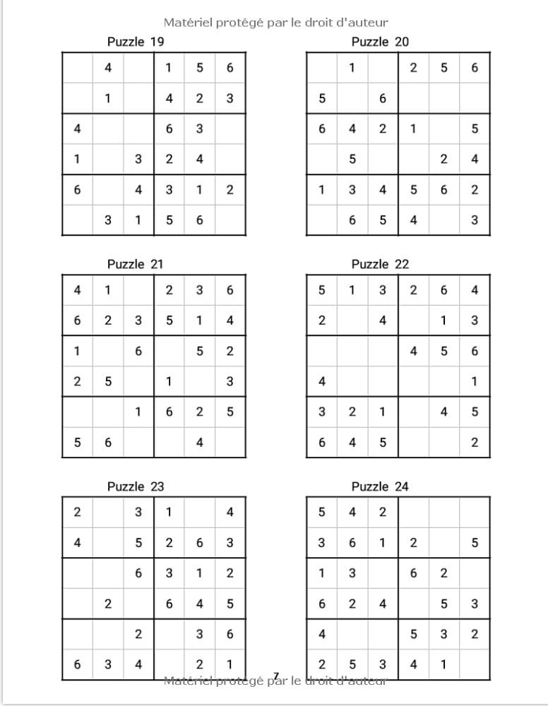 Sudoku pour enfant dès 8 ans 300 puzzles Sudoku faciles pour enfant
