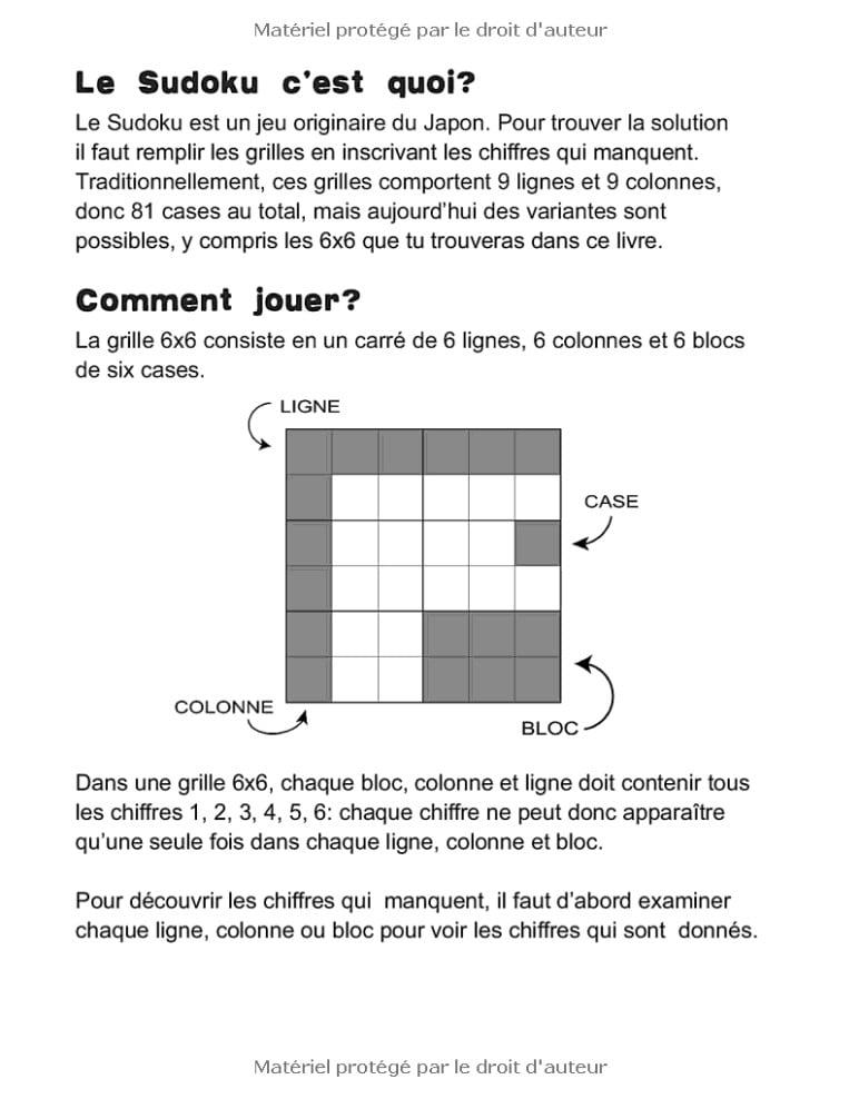 Sudoku Facile Grilles Pour Enfants 150+ Grilles de Sudoku 7-9 Ans
