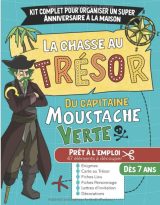 La chasse au trésor du Capitaine Moustache Verte Chasse au trésor enfant anniversaire 7 - 10 ans / Jeu prêt à l'emploi