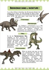 La Terreur du Jurassique Une aventure dont tu es le héros (8 ans et +) - Livres à choix multiples Dinosaures