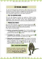 La Terreur du Jurassique Une aventure dont tu es le héros (8 ans et +) - Livres à choix multiples Dinosaures