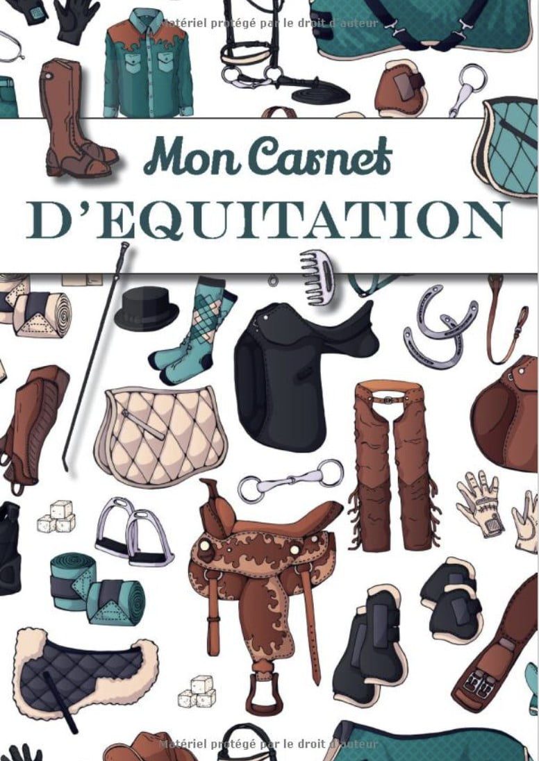 Mon Carnet d'équitation - Journal de Poney Journal de Bord pour cavalier et cavalière