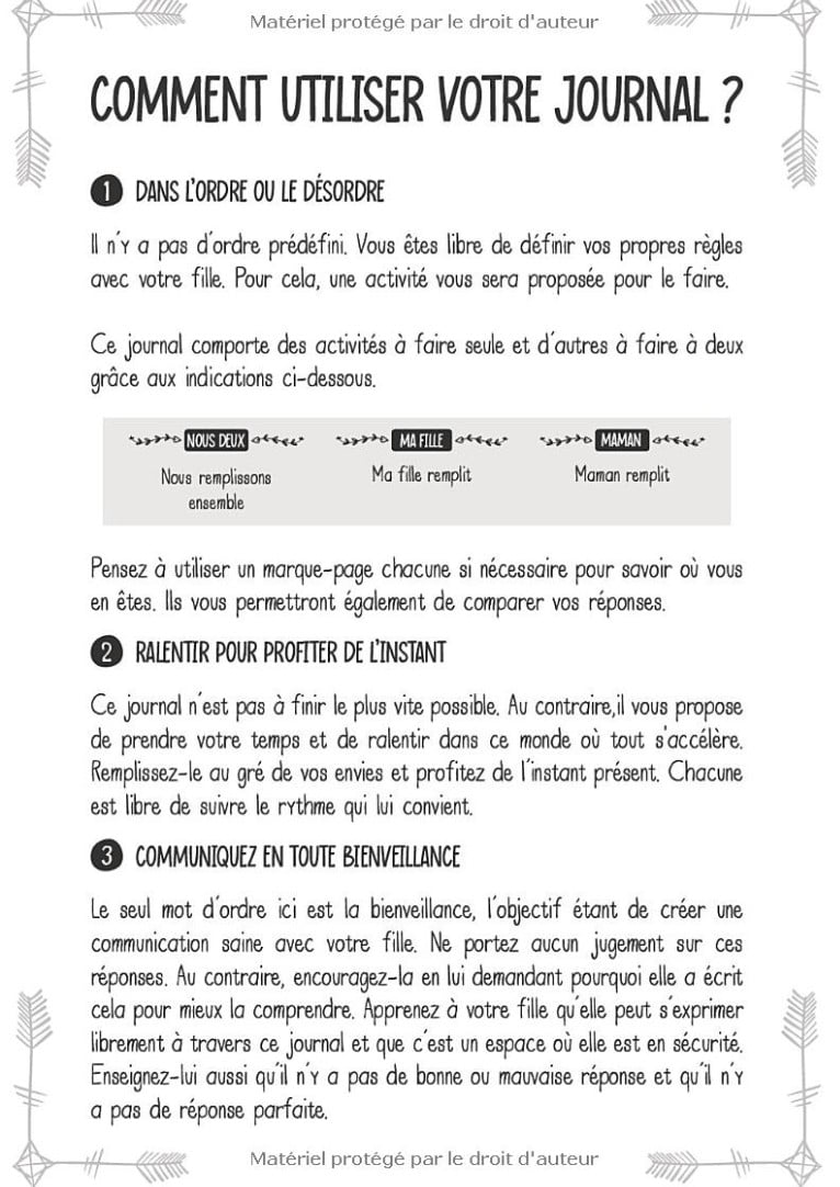 Ma Fille Que J'aime et Moi Un Journal Souvenir Mère Fille à Partager Pour Renforcer le Lien qui Vous Unit
