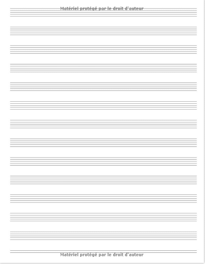 Cahier de Musique INSPIRATION & COMPOSITION Grand Format
