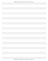 Cahier De Musique Carnet De Partitions