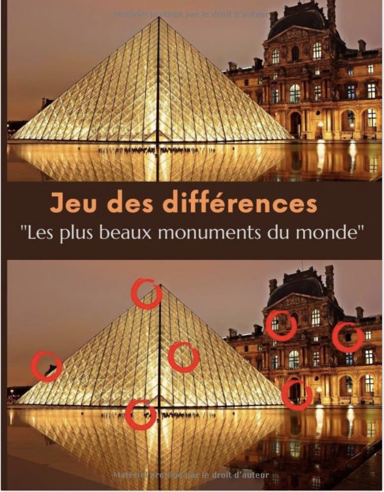 Jeu des différences : Les plus beaux monument du monde à (re)découvrir