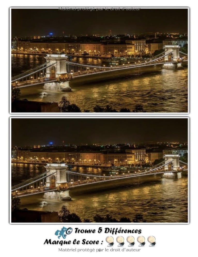 Trouve Les Différences  Énigmes D'images - Livre D’activites Pour Adultes