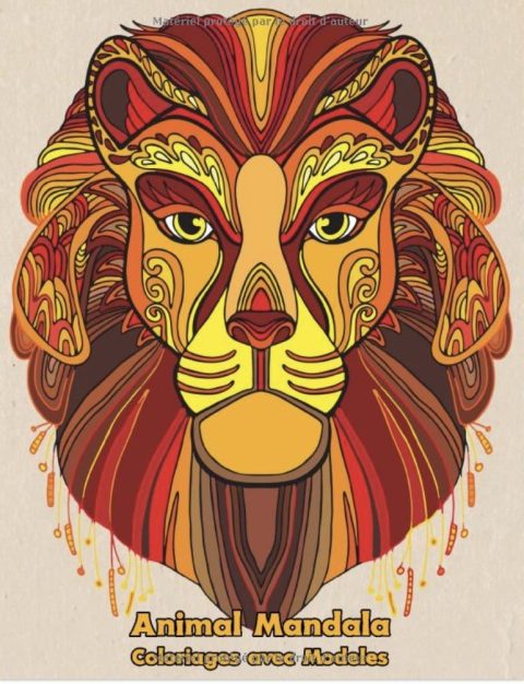 Coloriages avec Modèles : Animal Mandala 25 coloriages avec modèles en couleur