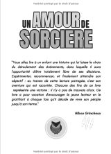 Un amour de sorcière Le conte dont TU es le héros (à partir de 4 ans)