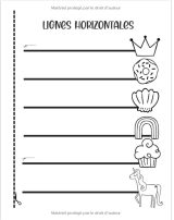 Apprendre à Découper pour les filles - Débutants Cahier de coloriage et de découpage dès 3 ans