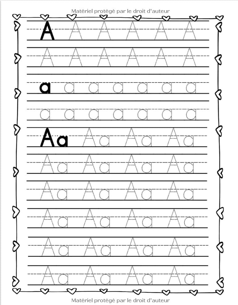 Cahier d'Écriture des Lettres et des Chiffres – Licornes Apprendre à tracer les lettres et les chiffres dès 4 ans