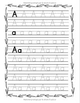 Cahier d'Écriture des Lettres et des Chiffres – Dinosaures Apprendre à tracer les lettres et les chiffres dès 4 ans