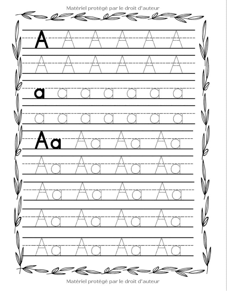 Cahier d'Écriture des Lettres et des Chiffres – Dinosaures Apprendre à tracer les lettres et les chiffres dès 4 ans