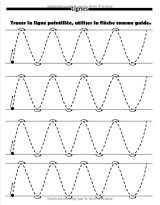 Tracer  Lignes, Formes, Lettres Livre d'Activités d'Ecriture pour Enfants 3-5 ans