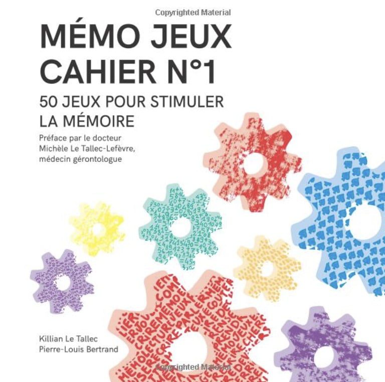 MÉMO JEUX - Cahier N°1 50 jeux pour stimuler la mémoire