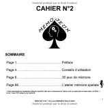MÉMO JEUX - Cahier N°2 50 jeux + 1 atelier pour stimuler la mémoire