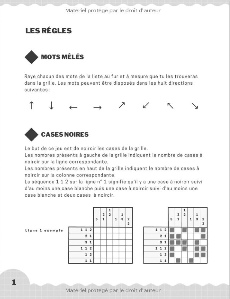 Livre multijeux pour adultes et séniors tome 2 Cahier de vacances avec plus de 190 jeux