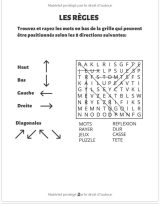 Mots Mêlés Gros Caractères Adultes 200 grilles & 4000 mots avec solutions