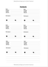Cahier de réservation 2022 pour restaurant cahier de reservation restaurant 2 pages 2022
