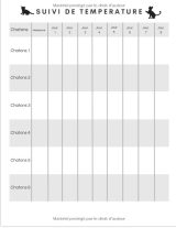 Carnet de naissance pour éleveurs de chats Journal de suivi complet des naissances