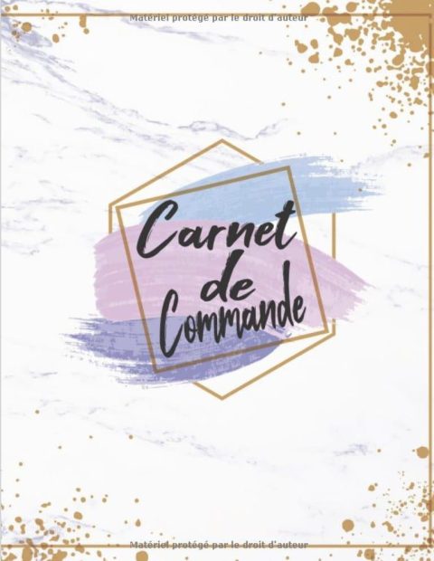 Carnet de Commande Carnet de Commande Auto Entrepreneur