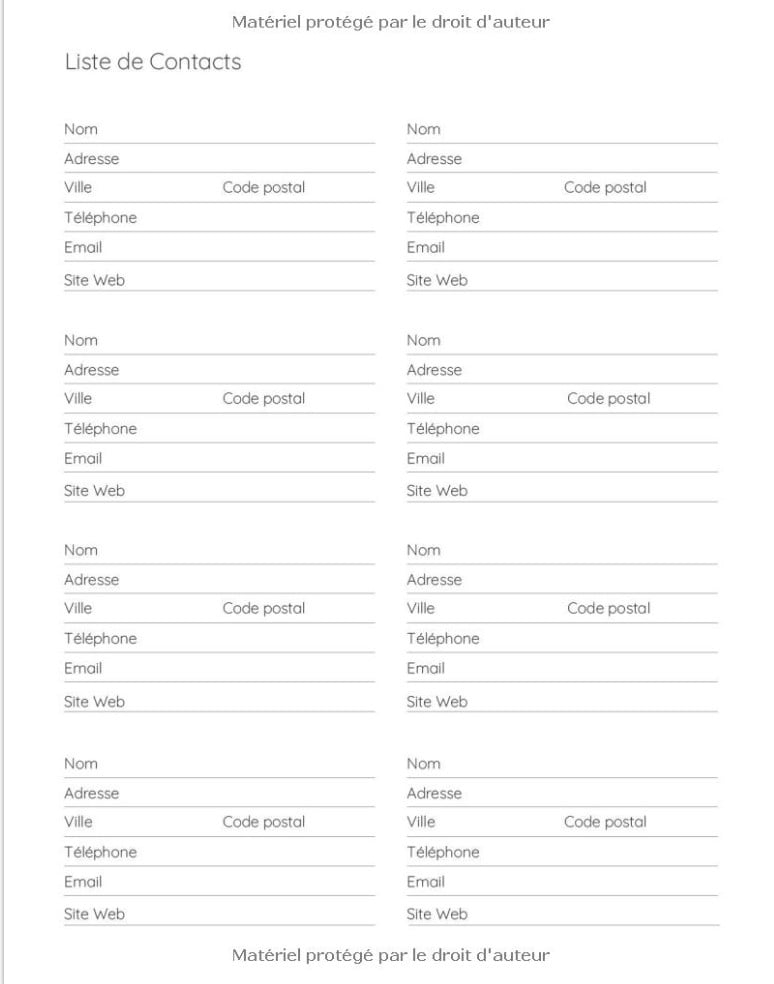 Carnet de Commande Carnet de Commande Auto Entrepreneur,