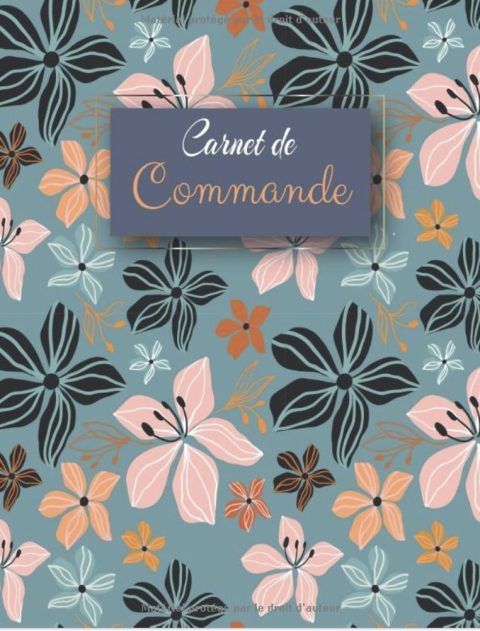 Carnet de Commande Carnet de commandes auto entrepreneur - Registre a remplir
