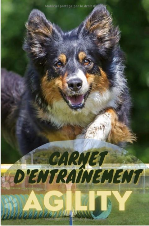 Agility Carnet d'entraînement pour chien Carnet pré-rempli