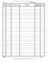 Cahier de compte auto entrepreneur Carnet facture auto entrepreneur