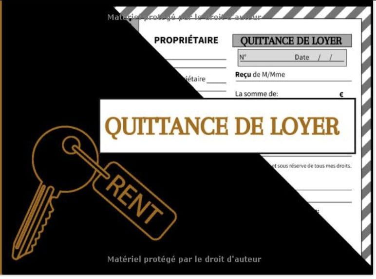 Quittance de loyer Carnet à souche