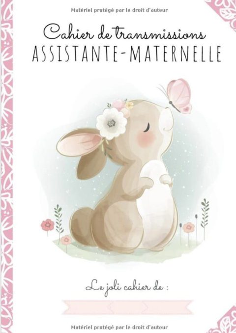 CAHIER DE TRANSMISSIONS ULTRA-COMPLET POUR ASSISTANTE-MATERNELLE AGRÉÉE 150 Fiches de liaisons