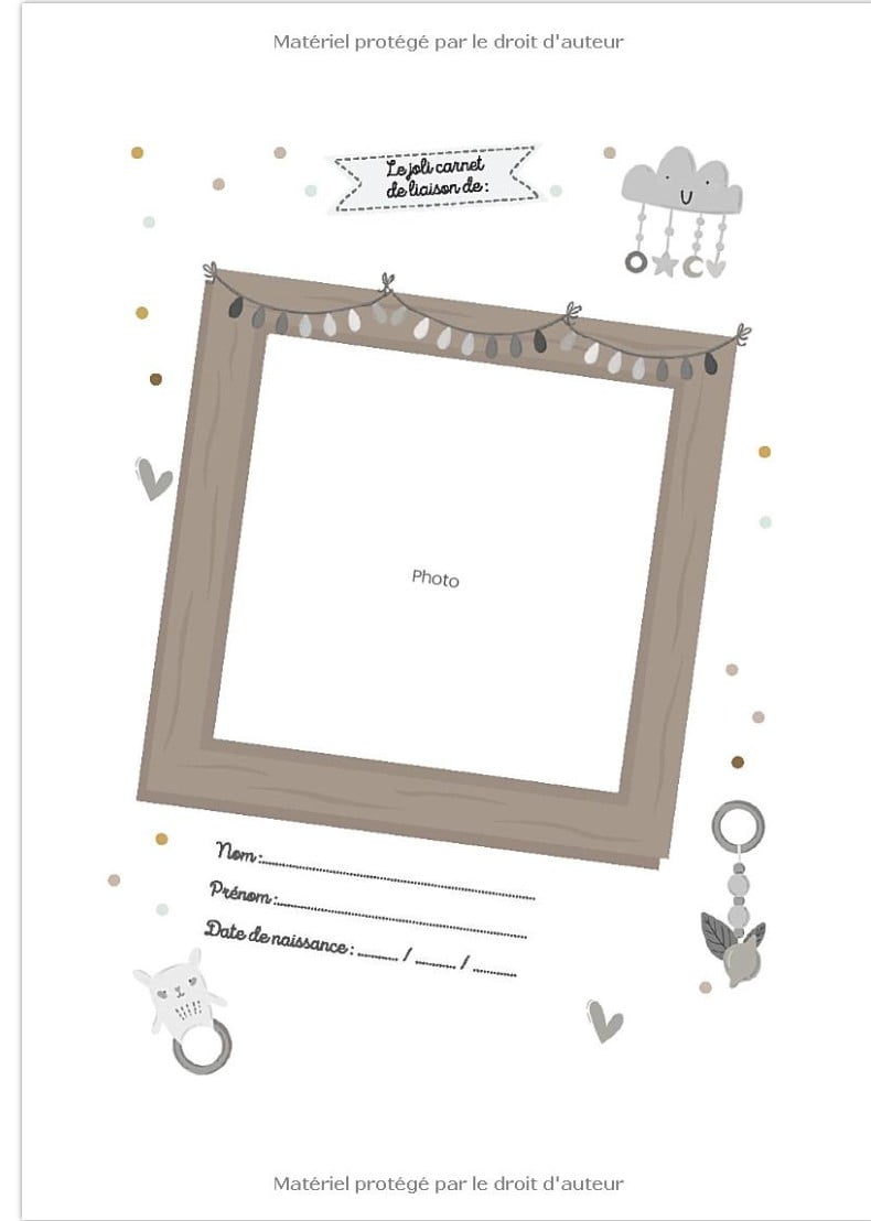 CAHIER DE TRANSMISSIONS ULTRA-COMPLET POUR ASSISTANTE-MATERNELLE AGRÉÉE 150 Fiches de liaisons