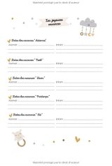 CARNET LIAISON NOUNOU Cahier de transmission nounou/parent pour faciliter les transmissions au quotidien