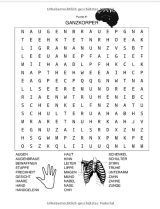 Mots mêlés Gros Caractères 40 grilles pour apprendre l'allemand ou pour réviser son vocabulaire en allemand