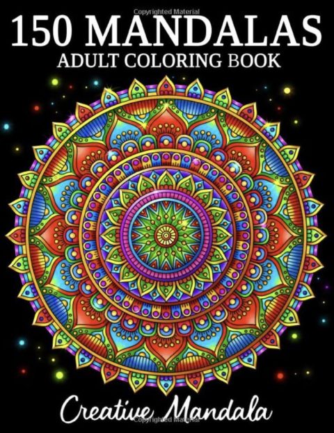 150 Mandalas An Adult Coloring Book with 150 Beautiful Mandalas