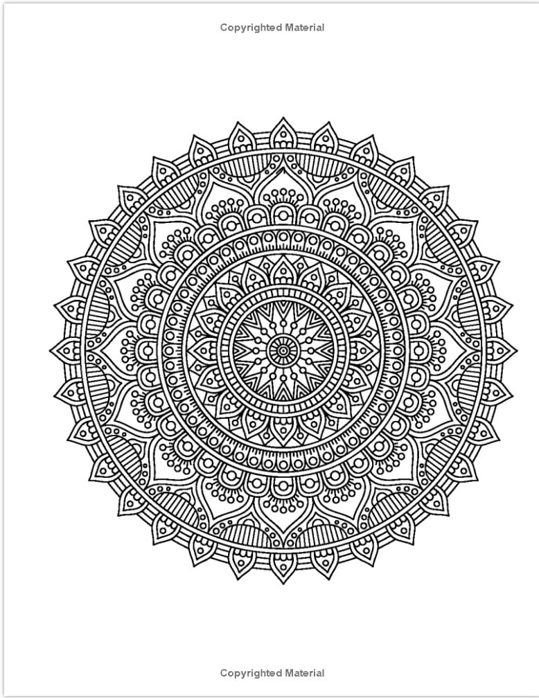 150 Mandalas An Adult Coloring Book with 150 Beautiful Mandalas