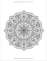 Art de Mandala Livre de Coloriage Adulte Anti Stress. 50 Mandalas a Colorier