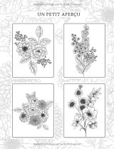 Livre de Coloriage Adulte Fleurs Livre De Coloriage Anti Stress Adultes