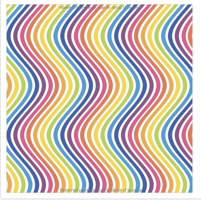 Coloriage Illusions d'Optique avec Modèles en Couleur - 25 Designs Hypnotiques