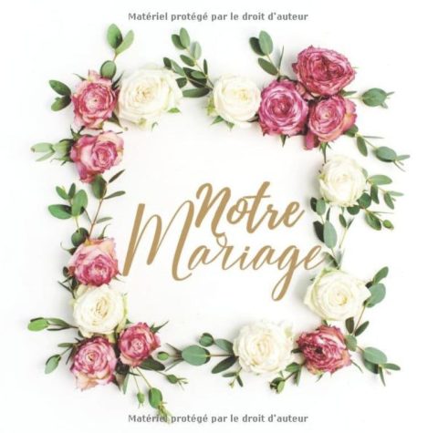 Livre d'or mariage champêtre personnalisable a remplir