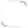 Livre d'Or Floral Or et Vert Bohème - Mariage Champêtre ou Anniversaire